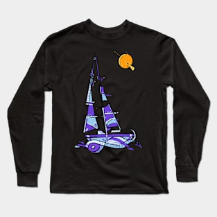 AbstrAct Sailing Long Sleeve T-Shirt